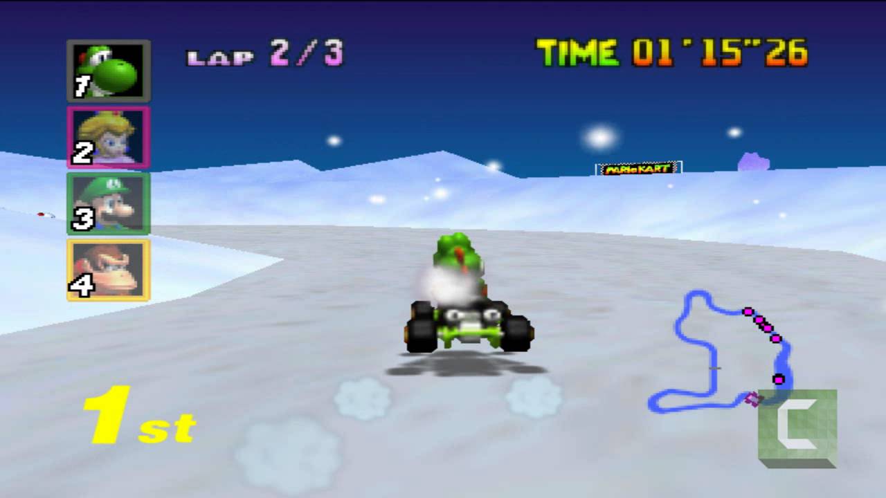 Longplay N64 Mario Kart 64 HD