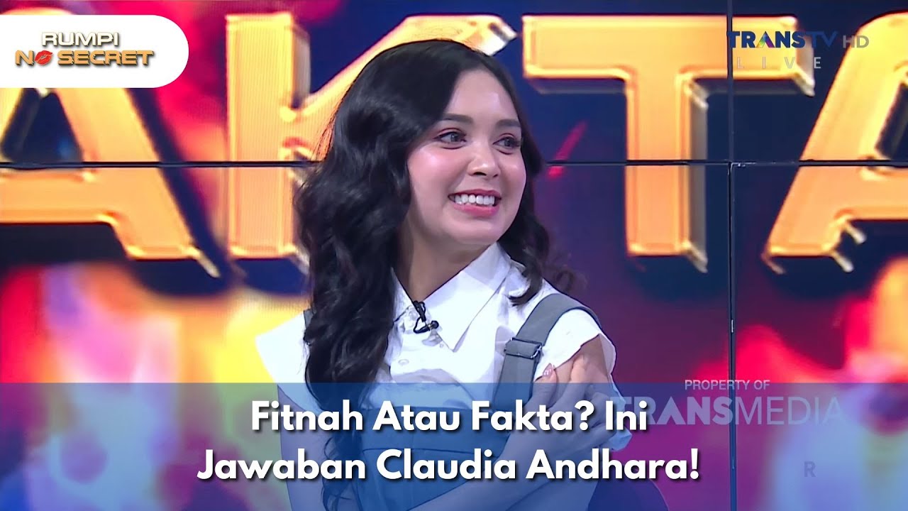 Fitnah Atau Fakta Ini Jawaban Claudia Andhara! - RUMPI (1/8/25) P3