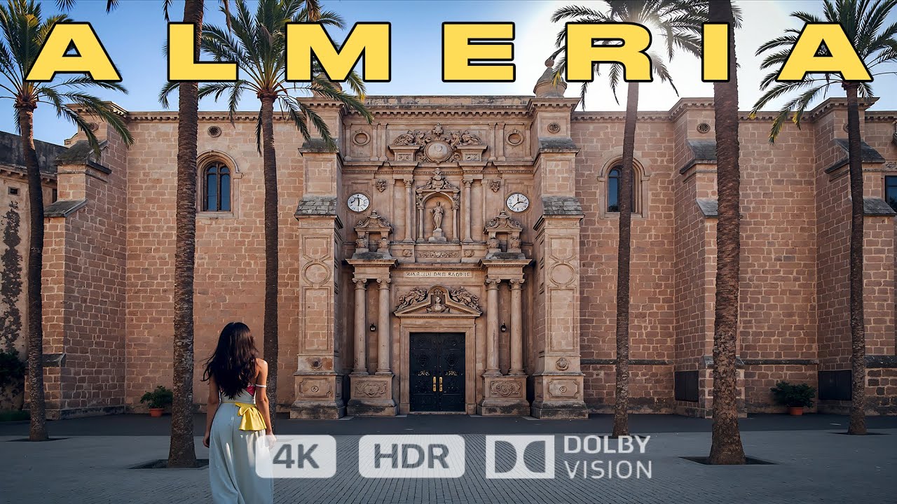 Альмерия, Испания 🇪🇸: Пешеходный тур в 4K Ultra HD – Исследуйте жемчужину Андалусии
