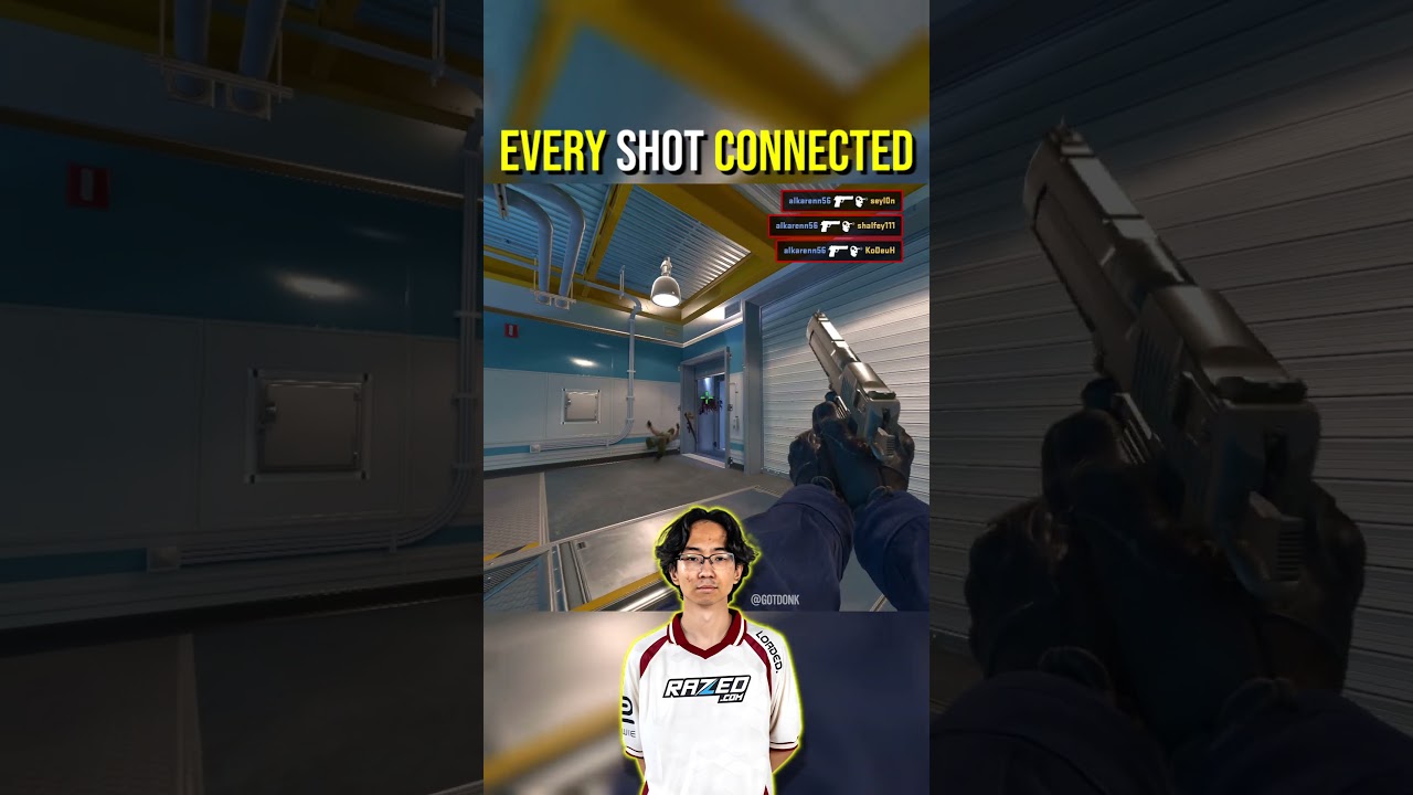 Alkarenn56 deletes four players with insane Deagle 💥
