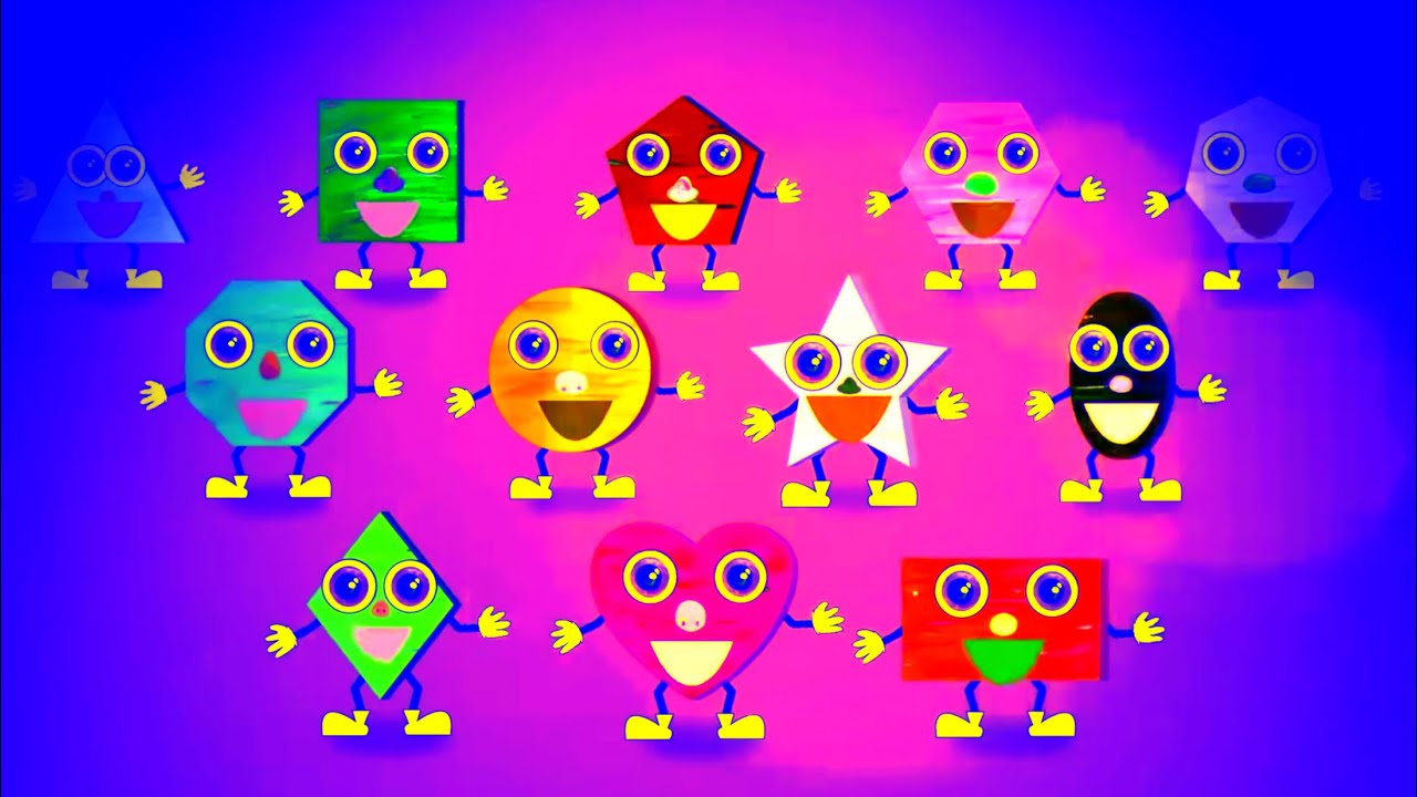 Let’s Sing Along With ALL Shapes Song! 🎵 Sparta Pitch Fun Effects | Sponsored by Preview 2 Effects 