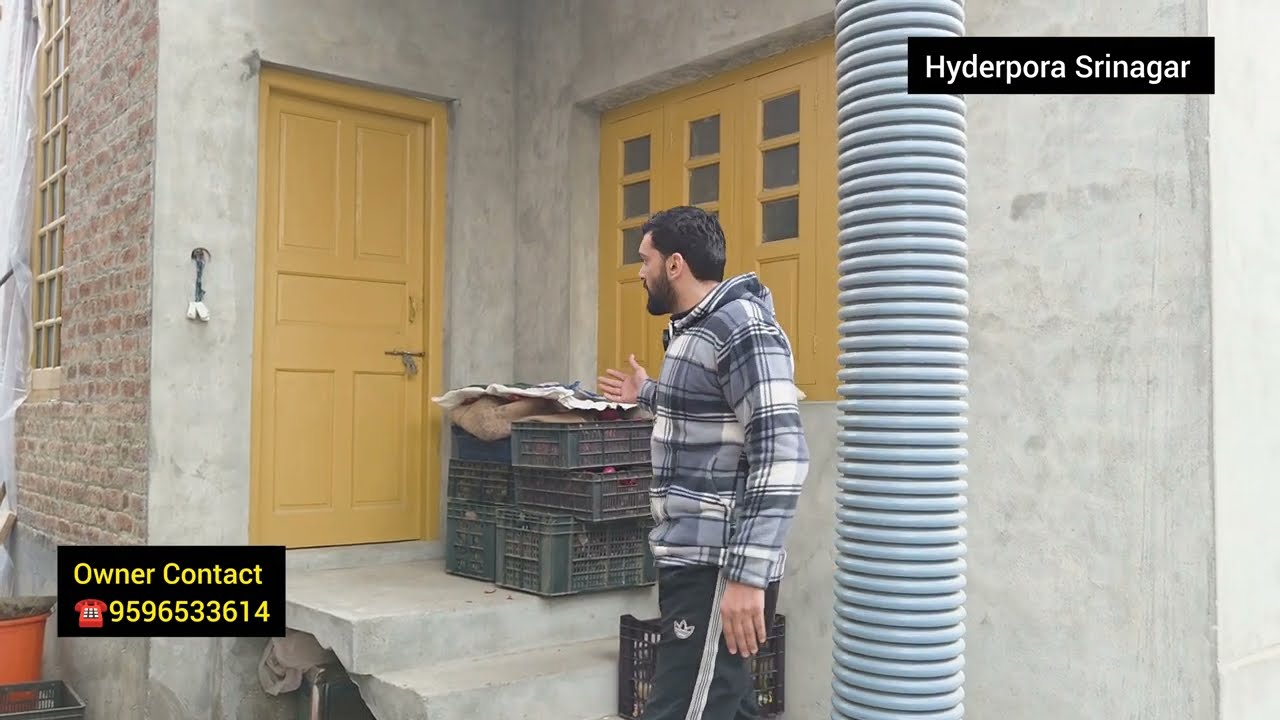 New House For Sale🏕||Location Hyderpora Srinagar||Total Land 1 Kanl,1Malra With 2 Story|☎️9596533614