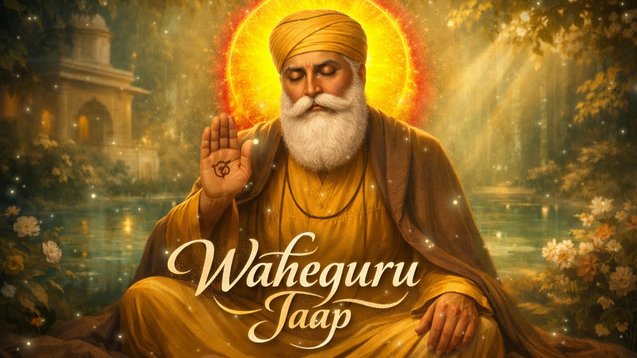 Waheguru Jaap ਸਤਿਨਾਮ ਵਾਹਿਗੁਰੂ ਜਾਪ | Waheguru Simran | Gurbani Kirtan | Divine Tunes Music