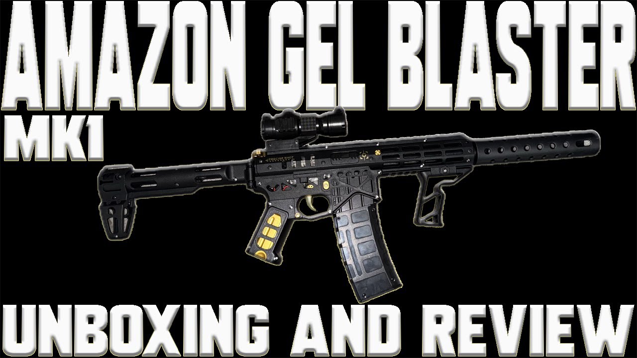 THIS IS THE BEST AMAZON GEL BLASTER! | AMAZON MK1 GEL BLASTER UNBOXING & REVIEW