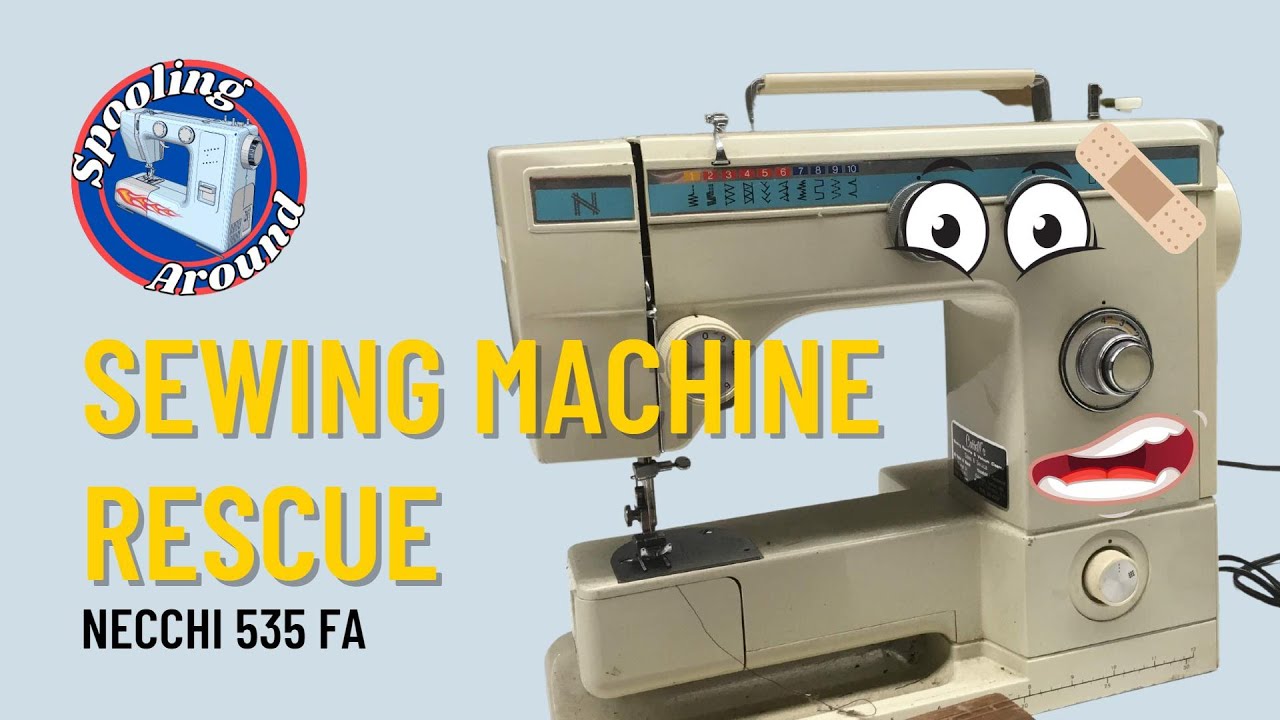 Sewing Machine Rescue- NECCHI F35 FA
