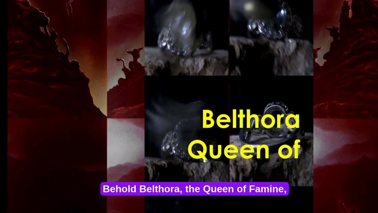 Real demon inhabited offerings Ravanash,  Flame of Wrath Belthora, Queen of Famine hauntedrings.com