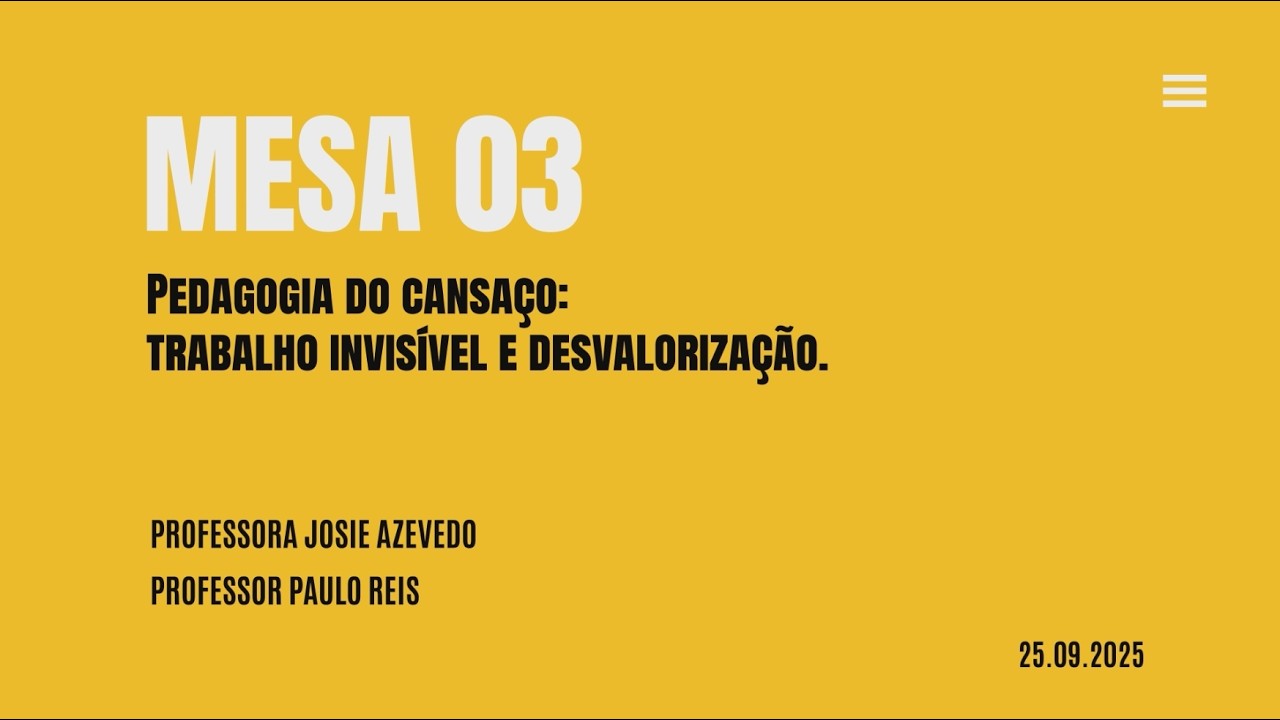 Mesa 03  Abertura
