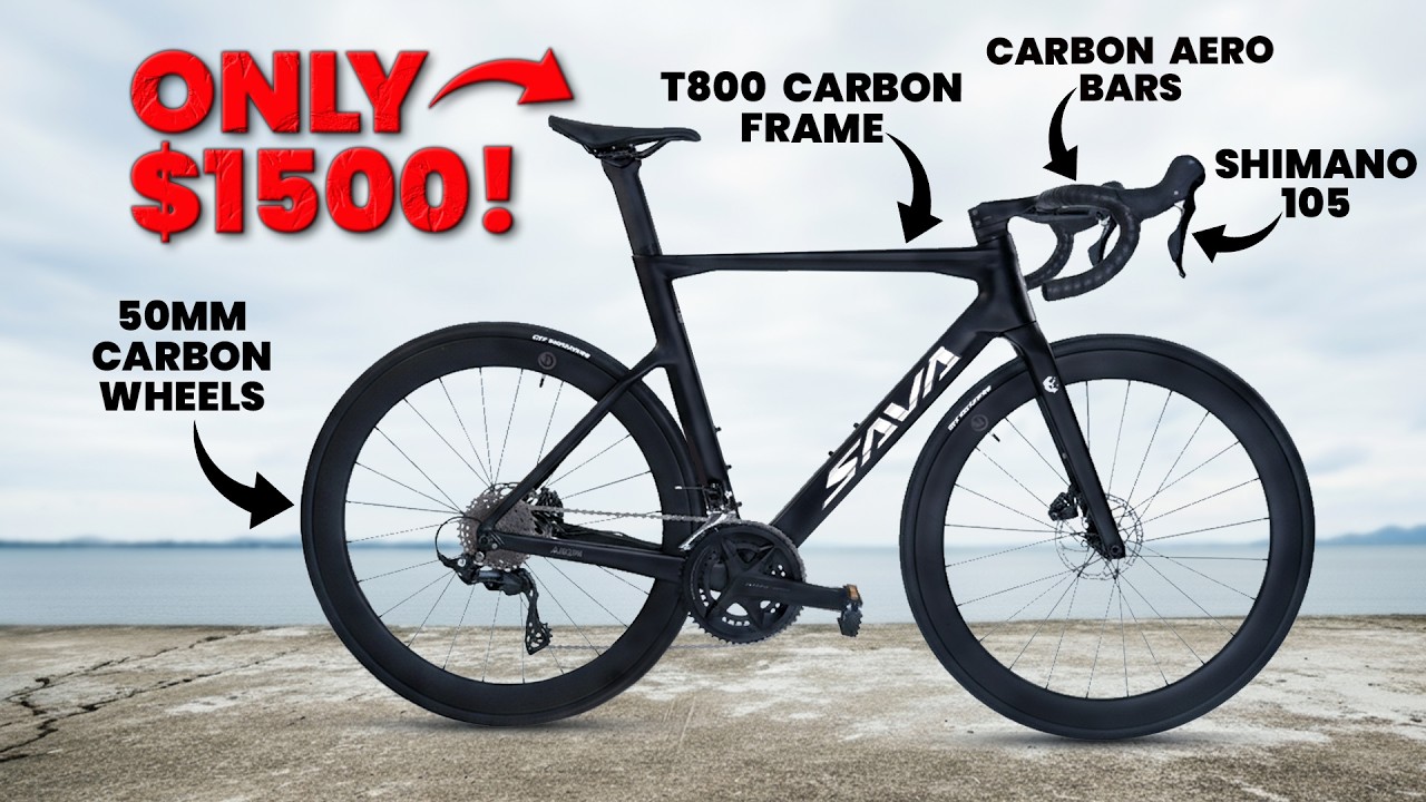 This $1500 Carbon Bike is CRAZY Good Value! (SAVA A7L Pro Bike Review)