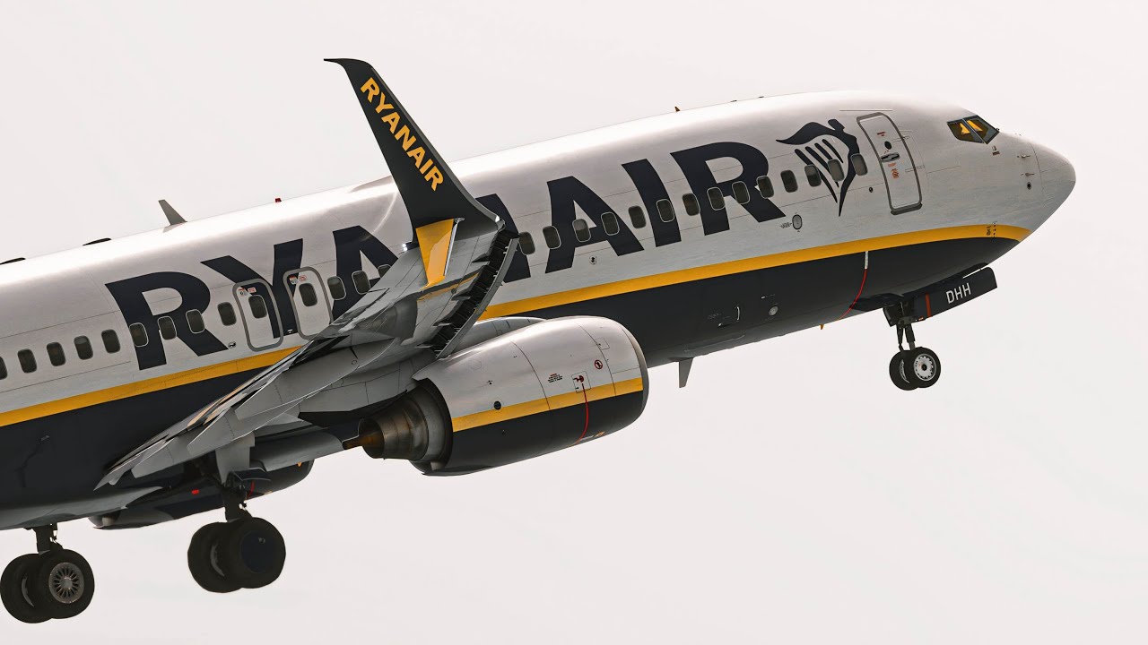 iFly 737 MAX | Innsbruck- Stansted | Ryanair OPS | Flight Simulator | Full Flight