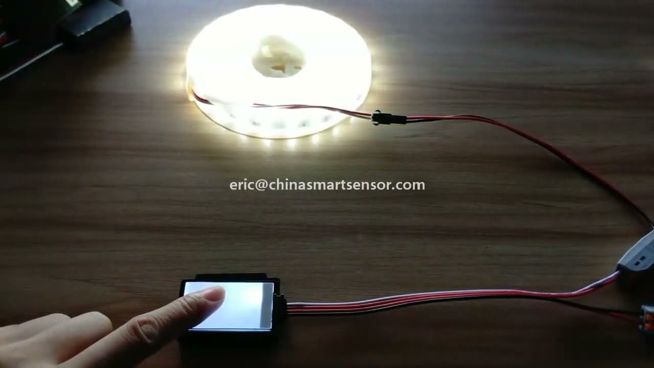 12V Stepless Dimmer Touch Switch For LED Mirror Can Adjust Brightness Control Dual Colour LED Strip