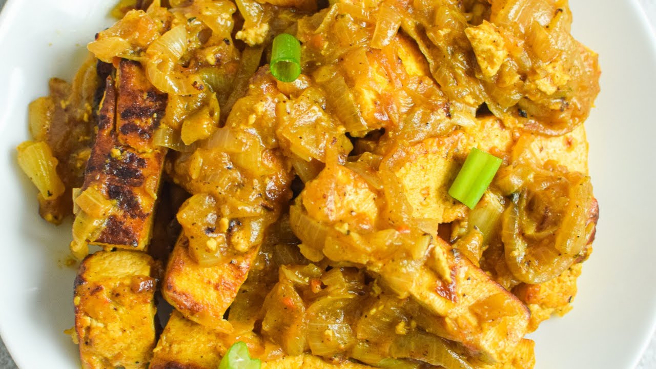 EASY VEGAN SENEGALESE YASSA WITH TOFU! SUPER EASY