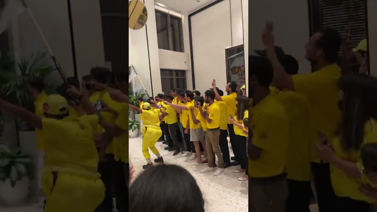 Csk Grand Entry in Hotel | Ipl 2021 | Ms Dhoni
