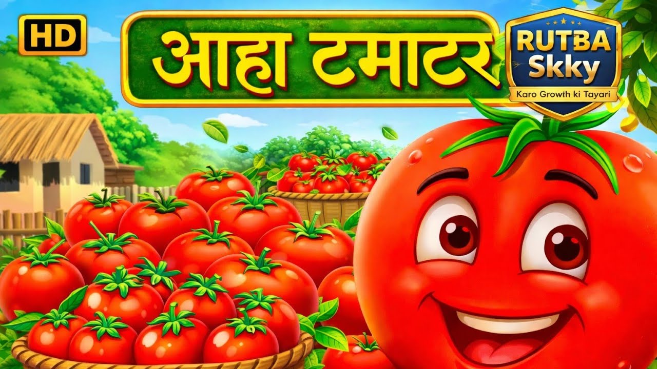 Aaha Tamatar Bade Mazedar + Haathi Raja Kahan Chale | Hindi English Rhymes | Rutba Rhythm