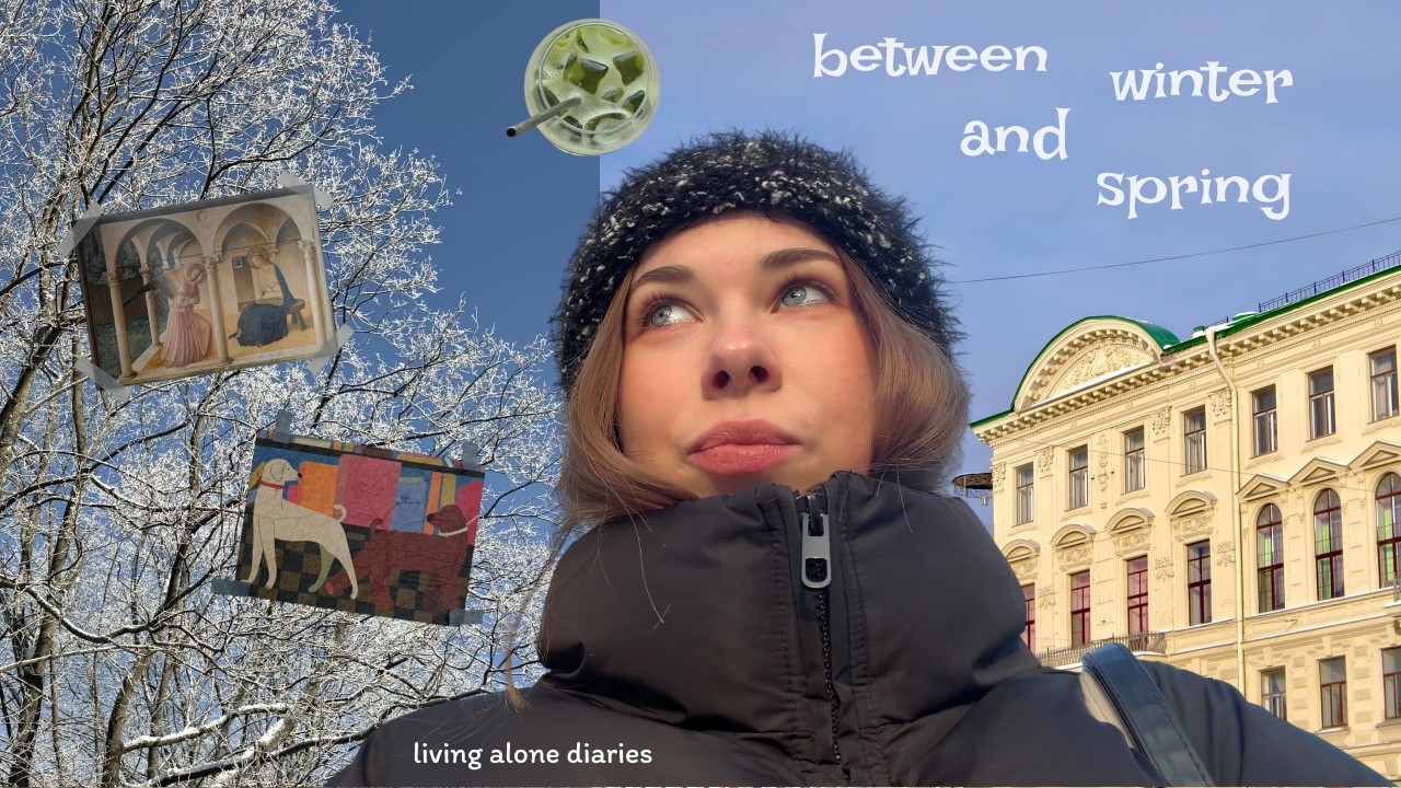 between winter and spring | living alone diaries + best books of 2025