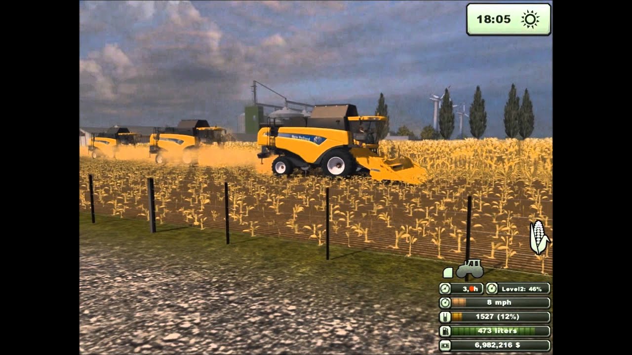 ARATAZ GROUP Multiplayer # 3 in Big European map Farming Simulator 2013