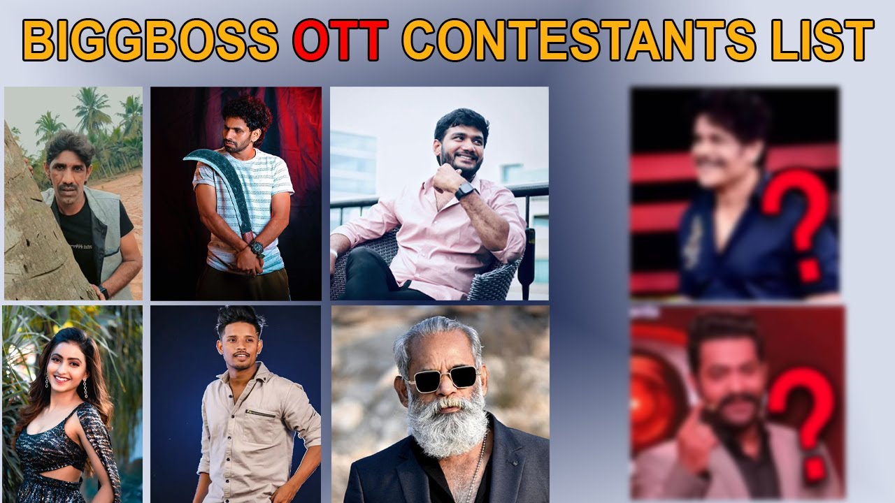 Bigg Boss season 6 ! Contestants List ! Bigg Boss OTT ! View Tv