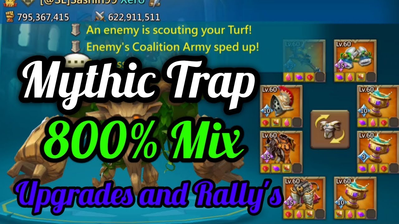 Lords Mobile. Mythic Trap. Mixed Rallys. Upgrades. Astralite. Titans incoming. Lords Mobile ESP 