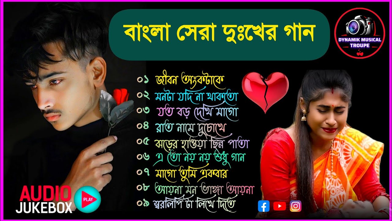 ২০২৬ সালের সেরা দুঃখের বাংলা গান😭| বিরহের গান🔥| Onek Koster Gaan | Bangla New Sad Song | Sad Album