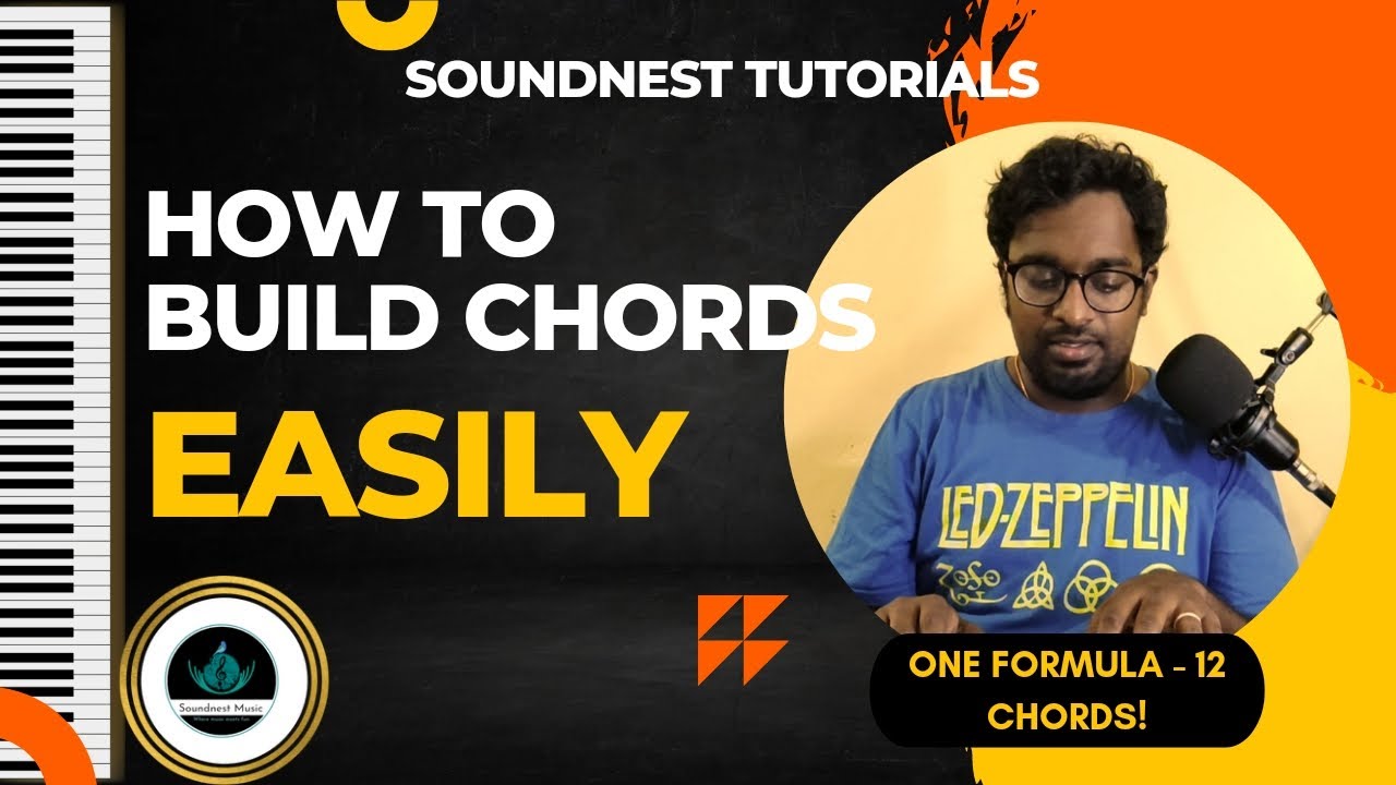 Find any chord easily| Major and minor chords| Keyboard lessons| Enjay | Soundnest tutorials