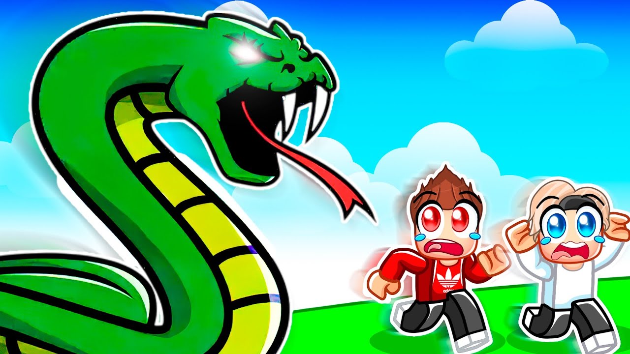 MEGA SCHLANGE WILL UNS FRESSEN?! (Roblox)