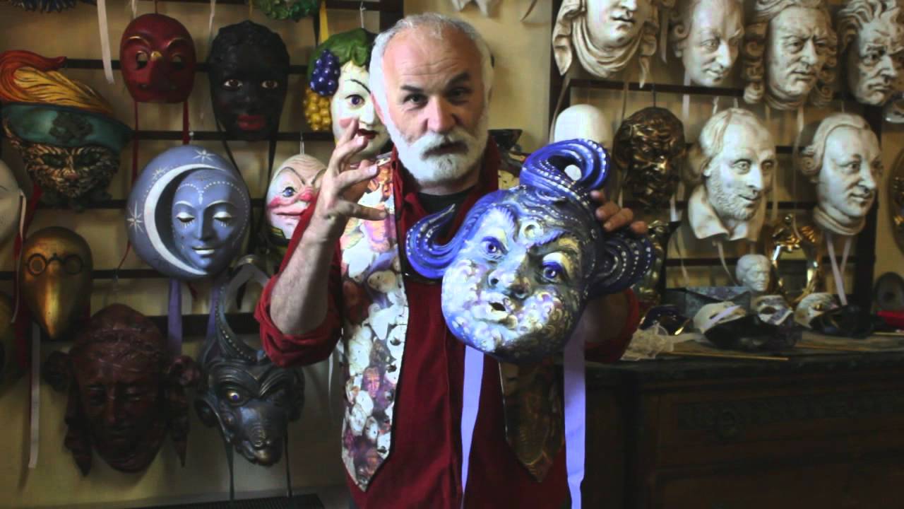 La maschera di Eolo - Maschere Veneziane - Maskedart.com - ITA