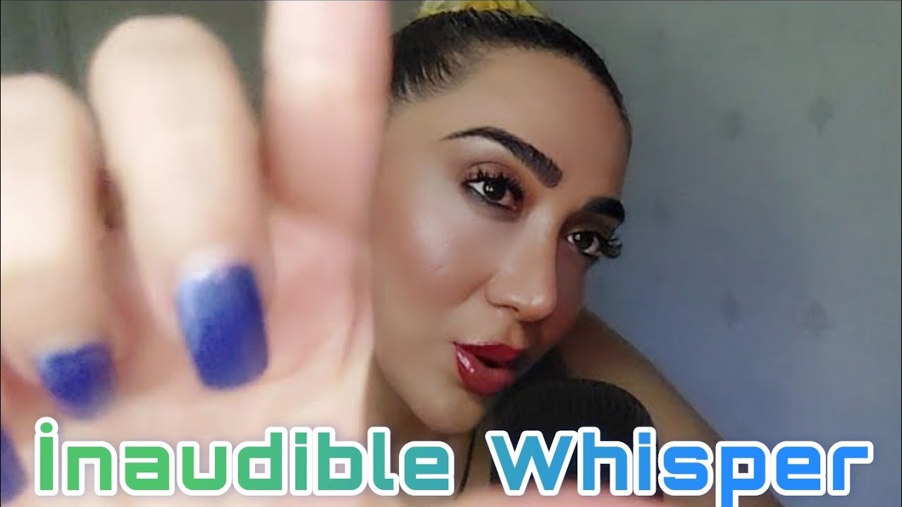 ASMR inaudible whisper with mouth sounds 💫😍 So relaxing