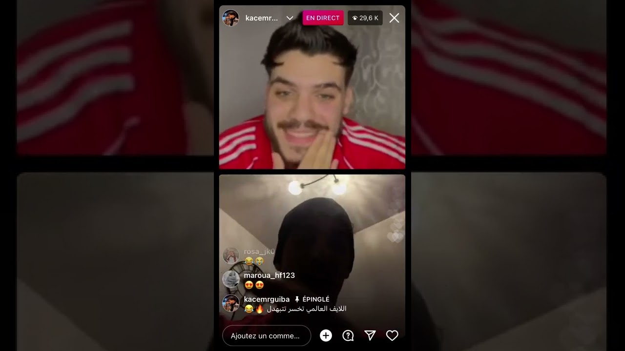 Moha K يتبهدل على المباشر لايف قاسم رقيبة 😂😂