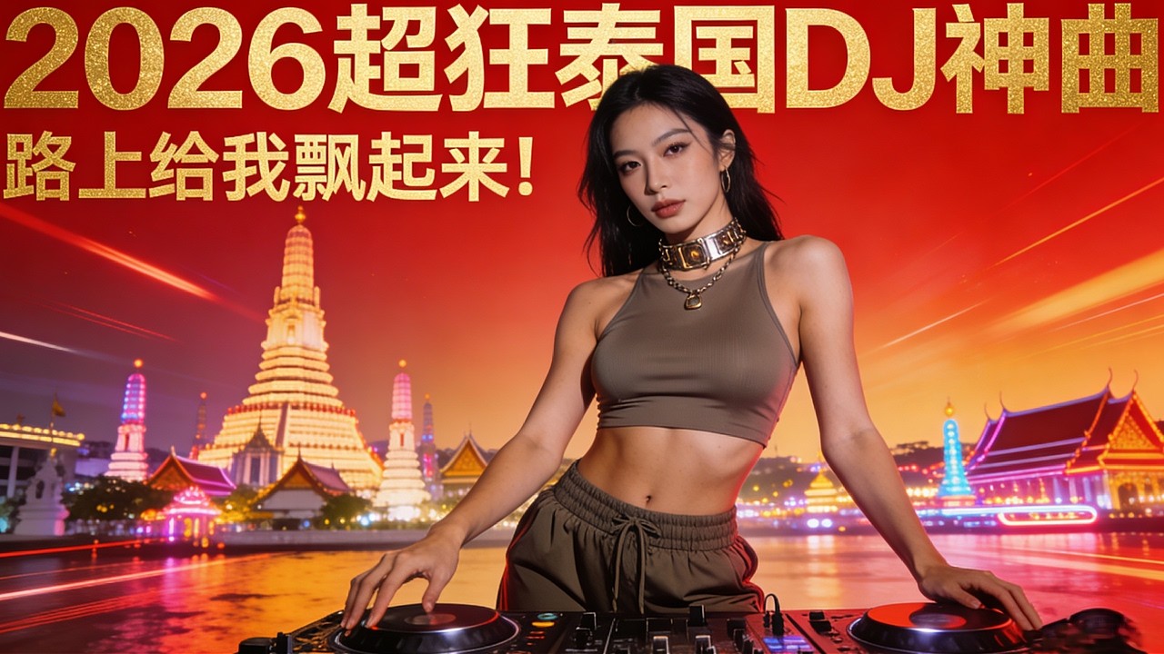 Thai Hit Song DJ Remix 2026｜泰国神曲快摇DJ 重低音 Night Drive｜ZERO DJ