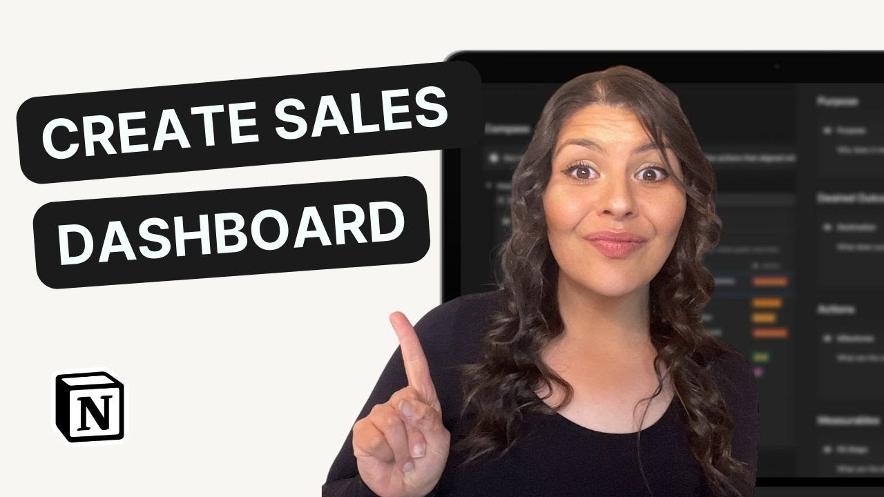 Creating a Sales Dashboard in Notion