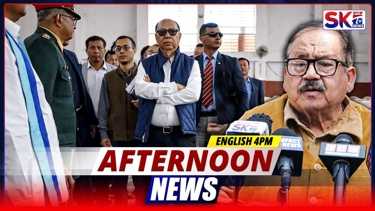 SKTV'S AFTERNOON ENGLISH NEWS [15/02/26 - 04:00 PM] [LIVE]