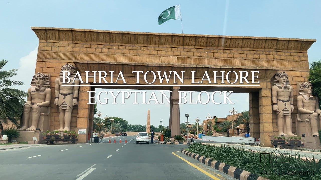 Bahria Town Lahore | Egyptian Misar Block