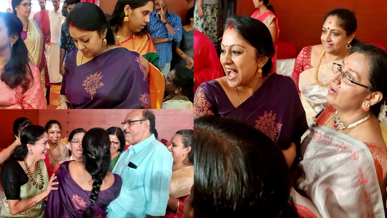 ഡൗൺ ആയി നിന്ന ചിപ്പി പഴയ കൂട്ടുകാരെ കണ്ടപ്പോൾ ഹാപ്പി ആയത് കണ്ടോ 😍 | Actress Chippy | Wedding