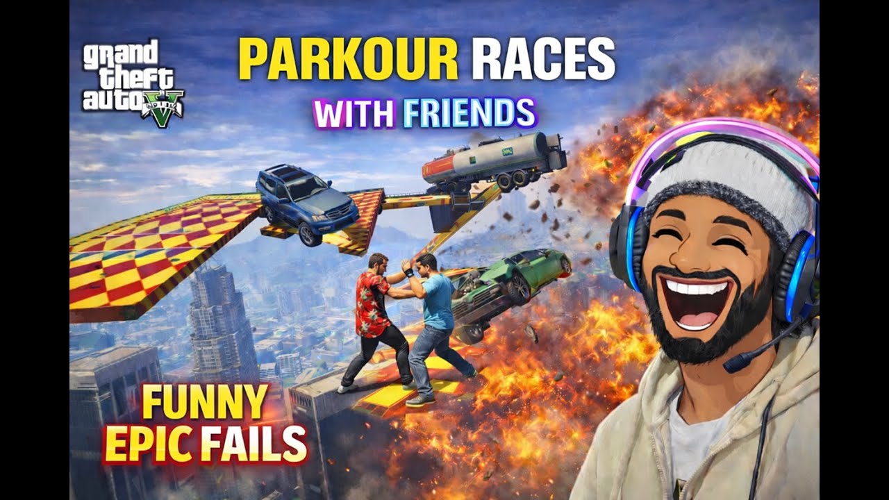 GTA 5 Funniest Race Ever 😂 | No One Can Drive Properly! | Stream 2