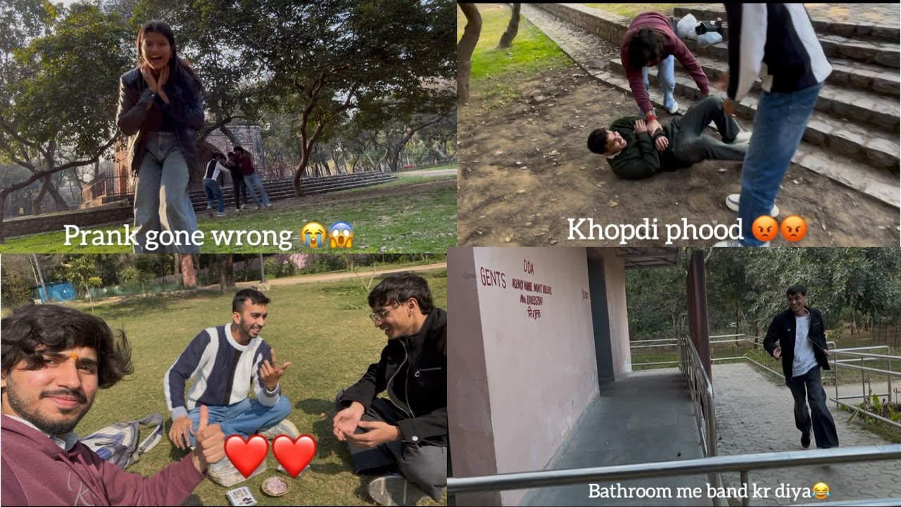 Prank krte krte ho gyi serious ladai 😡😡