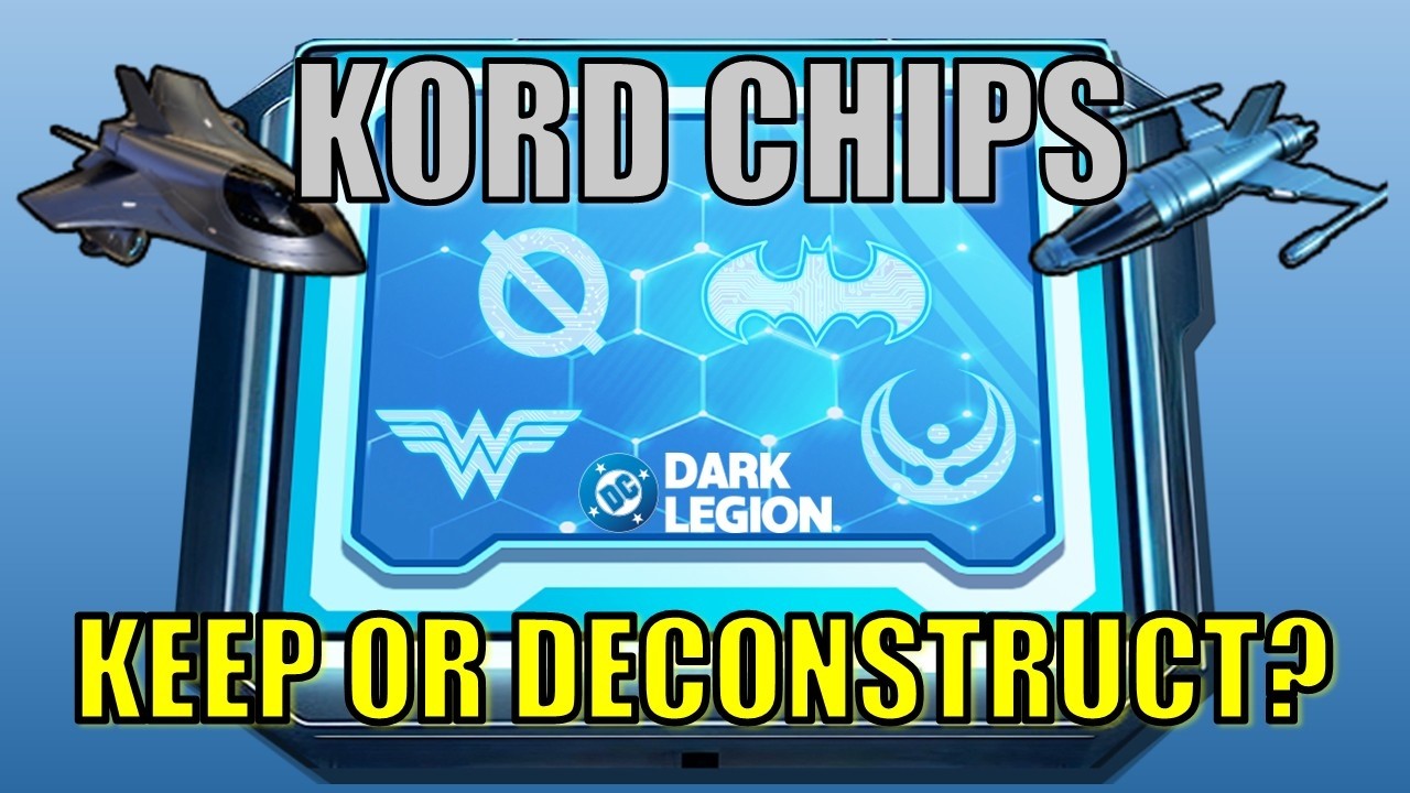 Руководство по управлению чипами Kord: оставить или разобрать? | DC Dark Legion