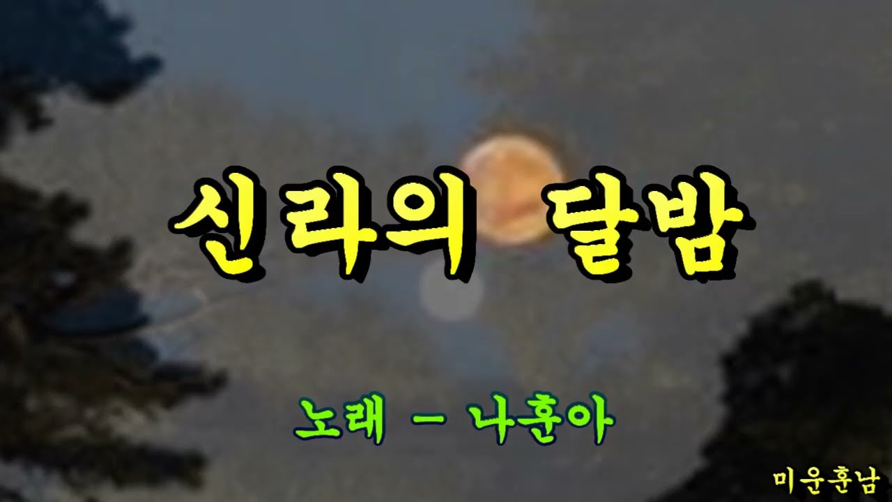신라의 달밤  -  나훈아