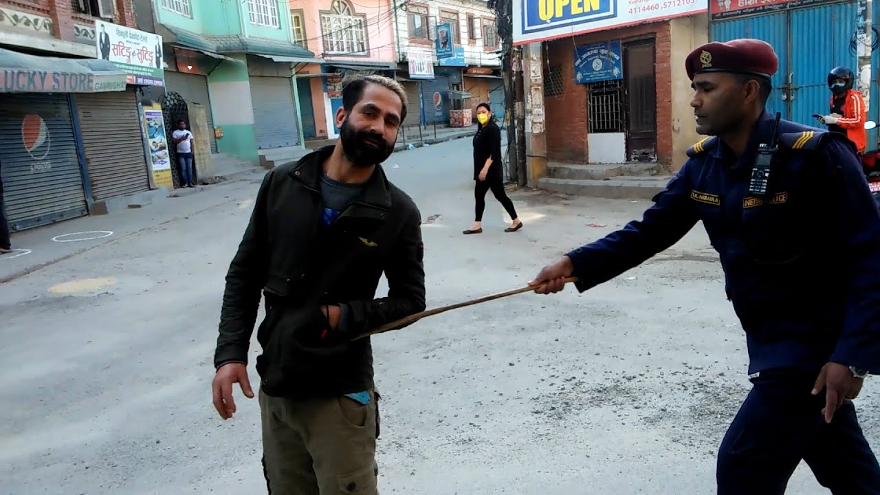 Kathmandu Lock Down Day 8 | Save From Corona virus (Covid 19) | Nepal Police Security