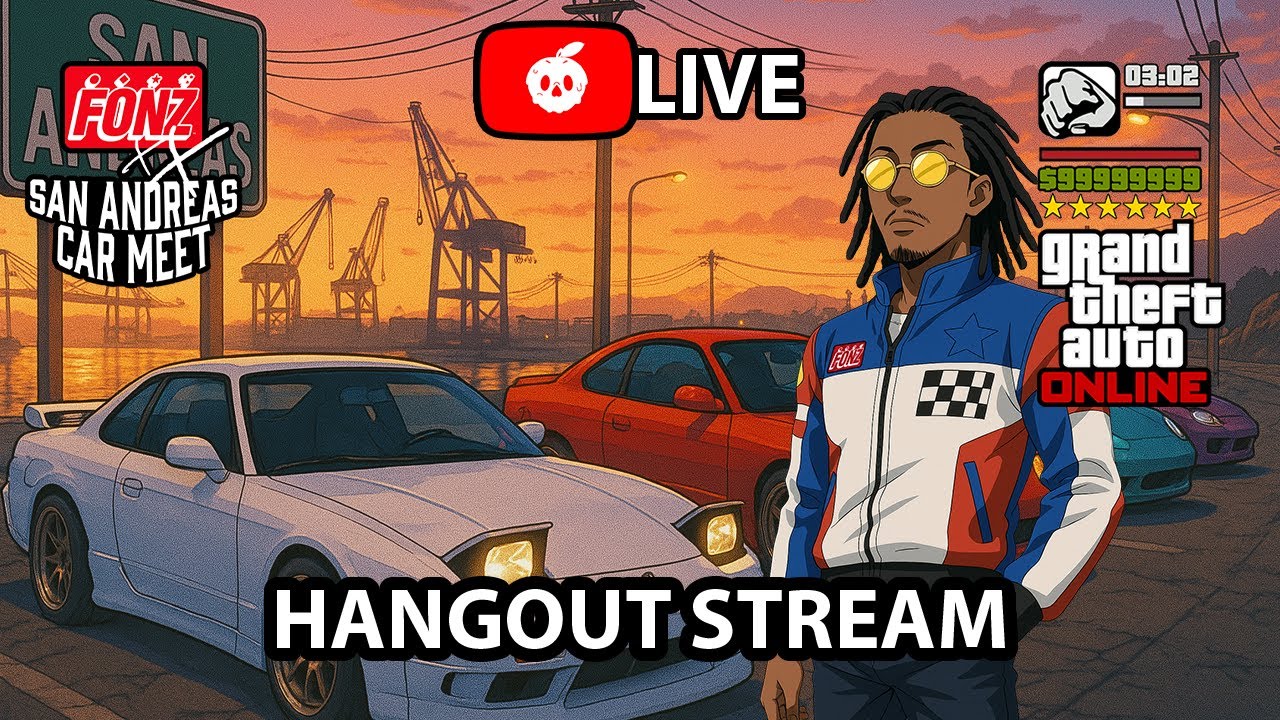 FonzXX Car Meet| GTA Online (PS5) | Hangout Stream