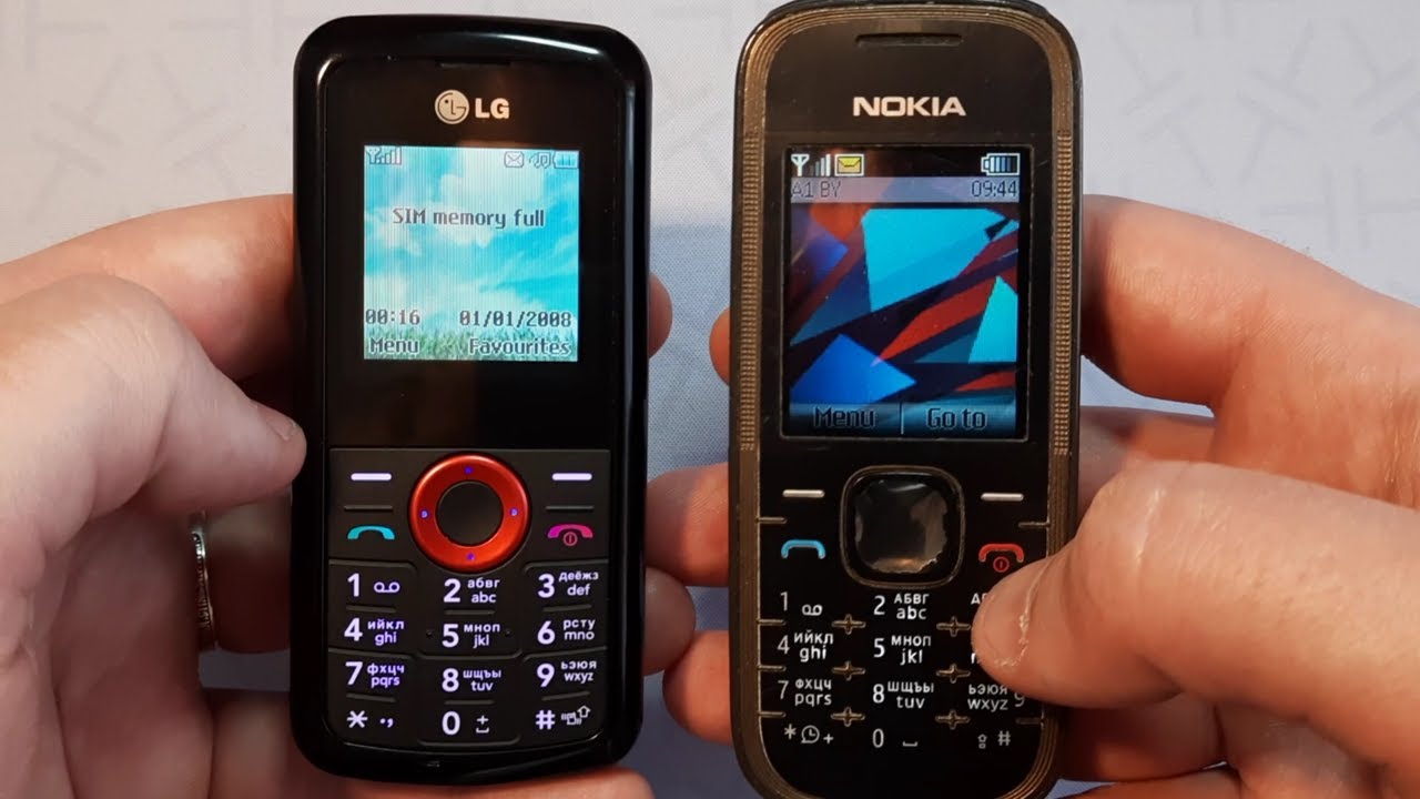 Incoming call & Outgoing call at the Same Time Nokia 5030c-2 + LG KP108