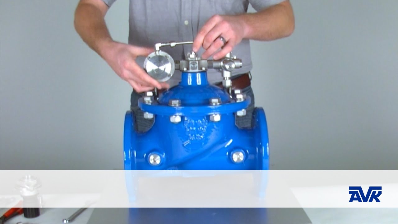 Control valves | How to change a PSV to a PRV | AVK