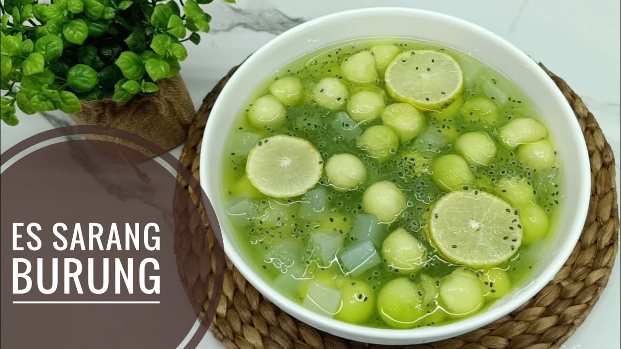 ES SARANG BURUNG menu takjil berbuka puasa