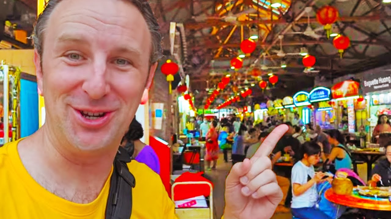 Побег в гастрономический рай Сингапура: экскурсия в Maxwell Food Centre
