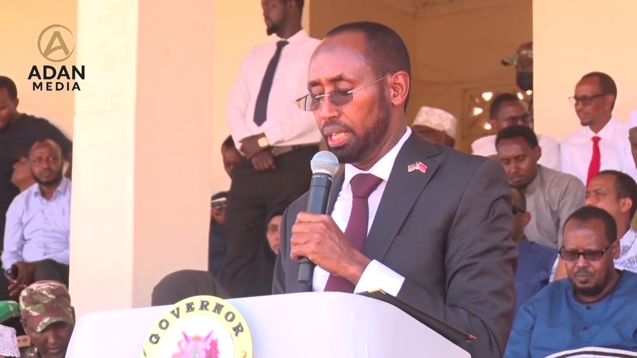 Super Governor Mohamed Khalif Outlines The County Achievements Under His Rule lets watch...