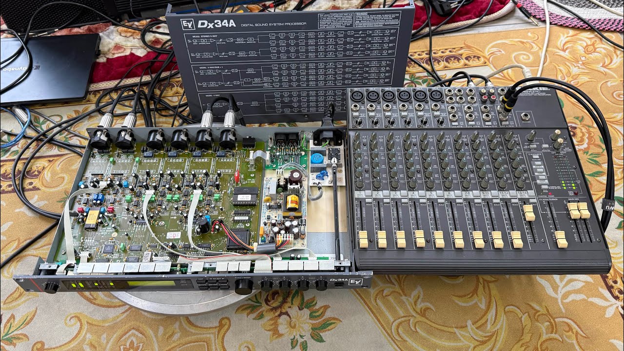 EV DX34A Digital sound system processor cốt số bãi Đức