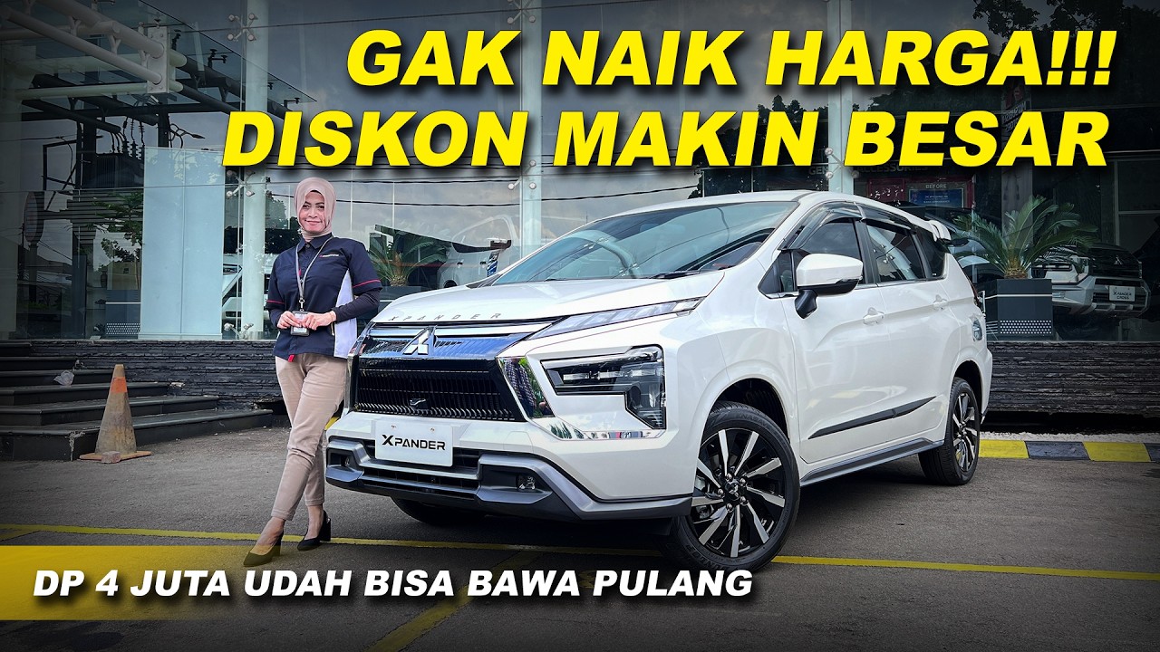 MITSUBISHI BAKAR DISKON HAMPIR 3 DIGIT - XFORCE PAJERO DISKON MAKIN GILA