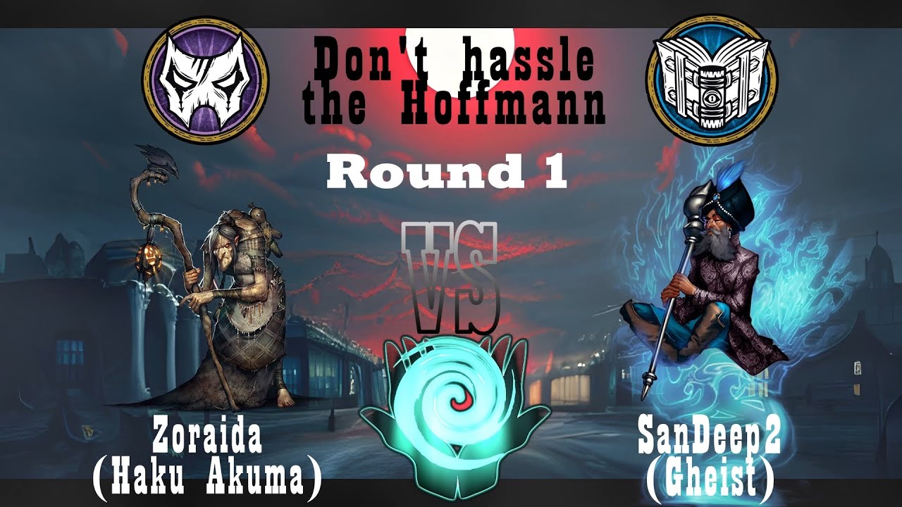 Malifaux World Series Don't Hassle the Hoffmann Round 1 - Zoraida (HakuAkuma) vs SanDeep 2 (Gheist)