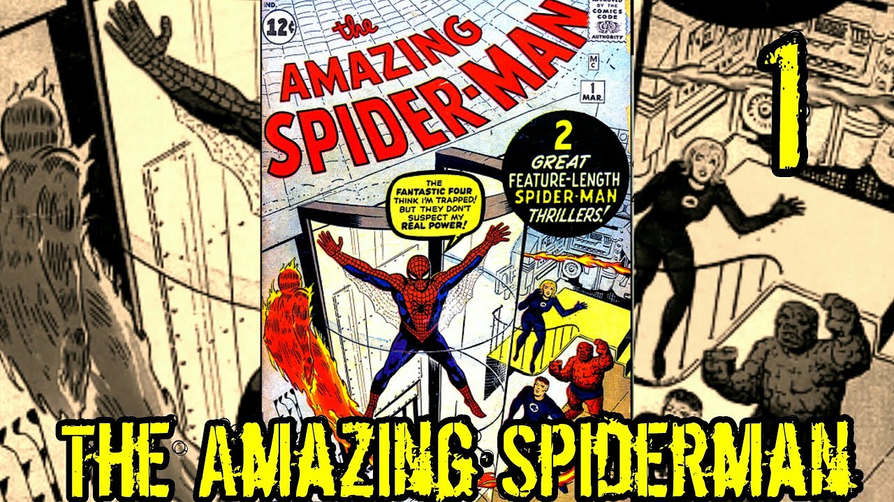 4️⃣¡¡¡Spiderman conoce a los 4 fantásticos y primer aparición de Camaleón!!! The amazing spiderman 1