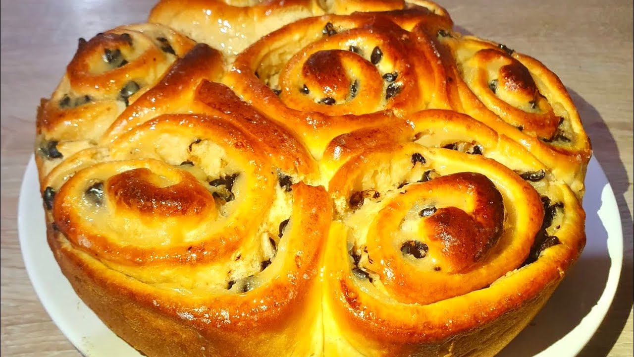 Recette de brioche à la crème et aux pépites de chocolat, vous allez adorer !