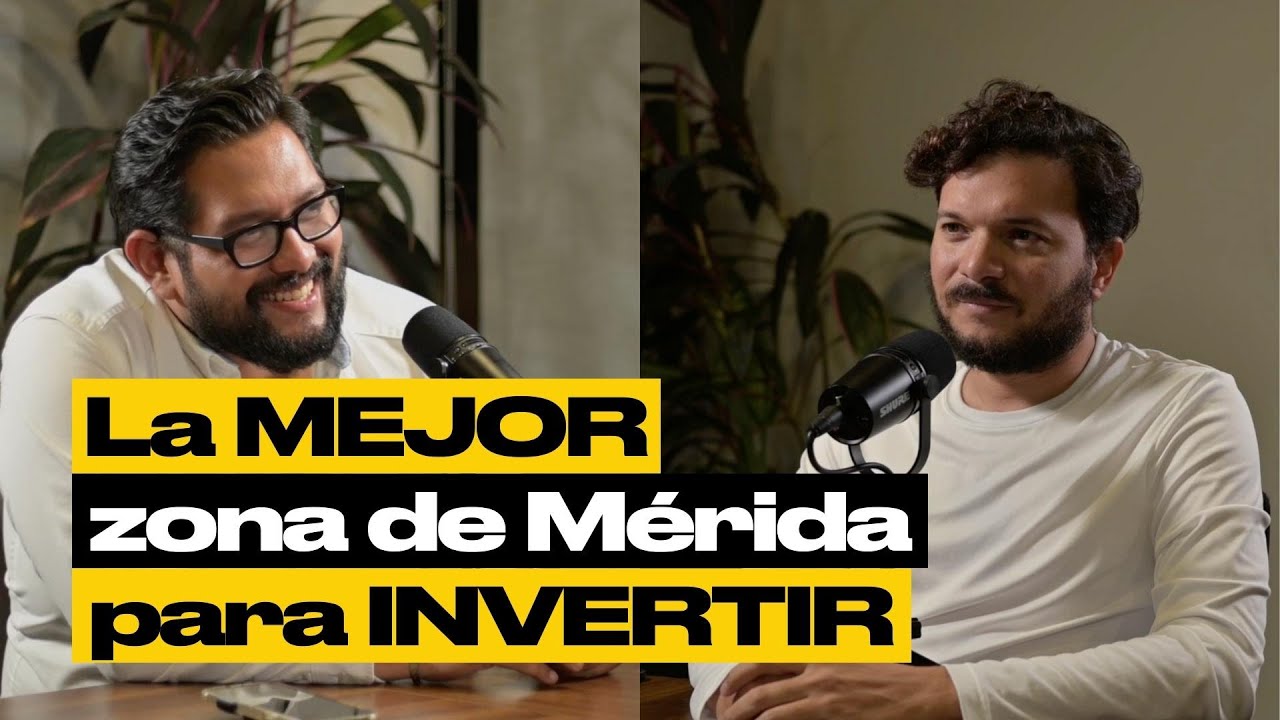 MEJOR ZONA para INVERTIR en MÉRIDA [Y OBTENER PLUSVALÍA] 💸