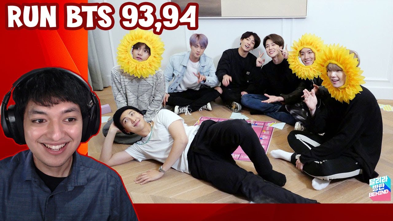 BTS Marble in London - RUN BTS 93 94 Reaction